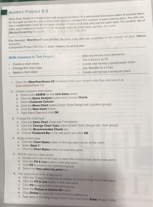  Excel guided project 3-2. 