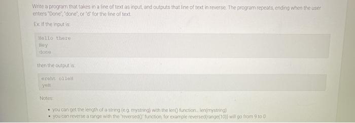 can you do this in python please Virite a program that takes