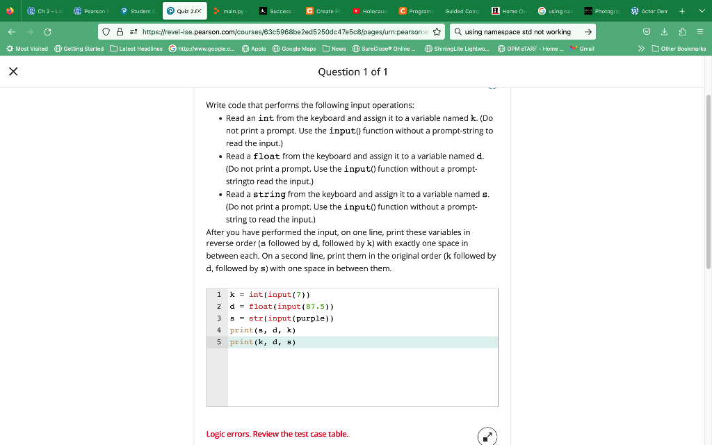 I need hep with this in Python, please. I keep getting errors