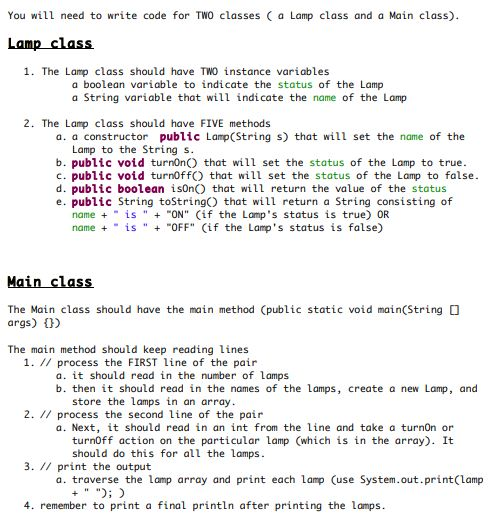 IN CODE (so that I can understand why you did certain things)*****