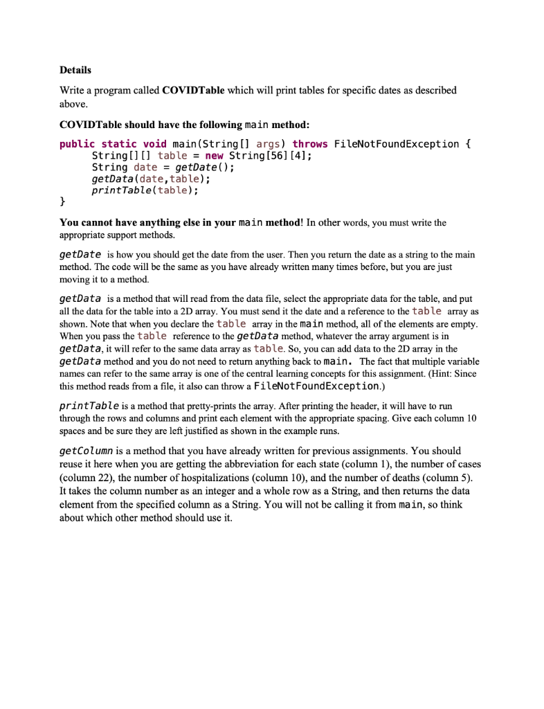 array o Assigning values to array elements o Traversing a 2D array