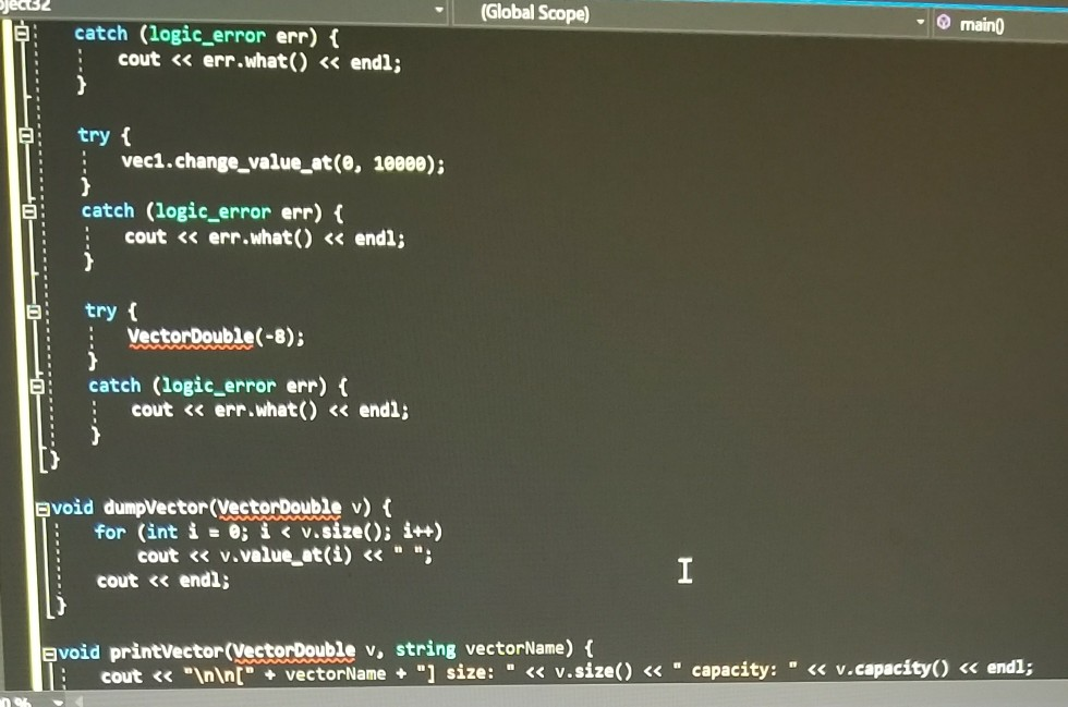 dyn_arr_h #define dyn_arr_h aclass VectorDouble ( private: double "array: int max count