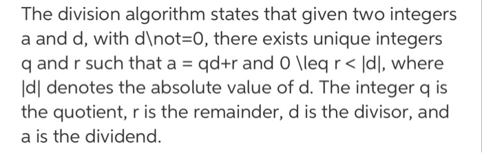 the user for a dividend and divisor and then display the division