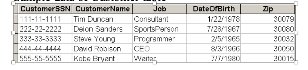 Computing Inc., uses several database systems to conduct its computer hardware and
