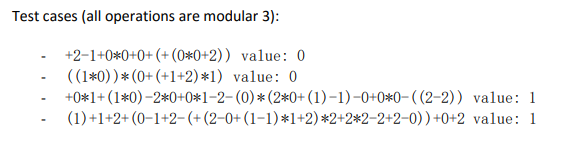 with the following specifications IN C++ OR JAVA: I have the program