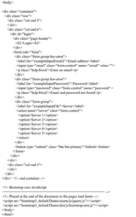 and add the class has-error to the form-group if Semail is empty