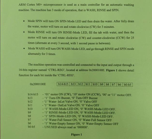 MICROPROCESSOR SUBJECT ARM Cortex MO+ microprocessor is used as a main controller