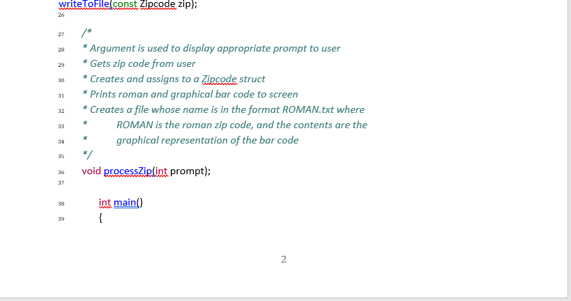 consists of long and short lines, as seen below: The POSTNET representation