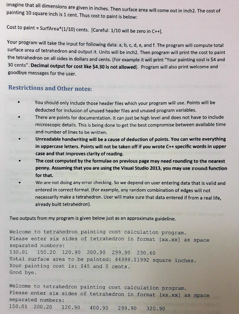 ME COMMENT ON PROBLEMS AFTER THEY ARE SOLVED! Problem 1 Toy Painting