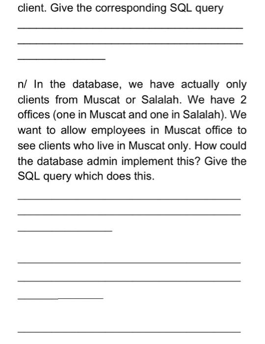 c3 check RentalAmount >= 0), IdClient varchar2(5) NOT NULL, IdCar varchar2(5) NOT