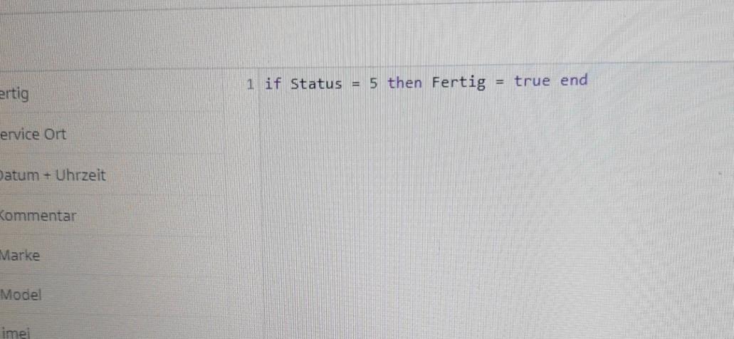 an error but either not activate when I choose when of status