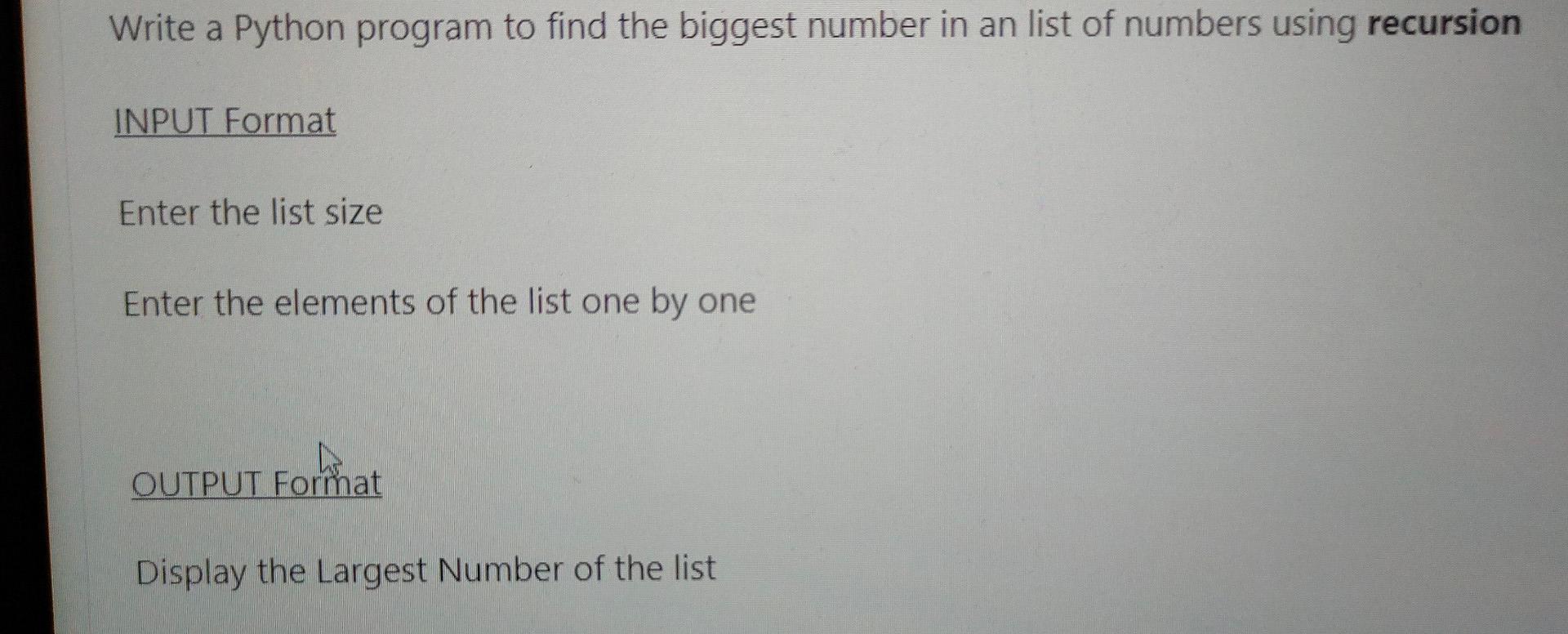  PLEASE WRITE THE PSEUDO CODE ALSO please send me the answer