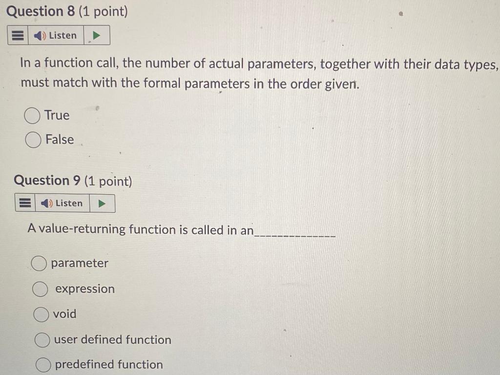 the default parameters must be the far-right parameters of the function. Suppose