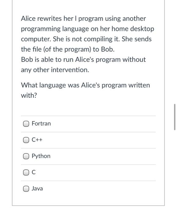 her home desktop computer and using compilation it transforms it into a