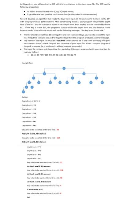 to the explanations In this project, you will construct at with the
