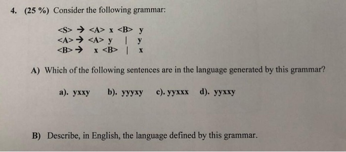  I need help for the question. 4. (25 %) Consider the