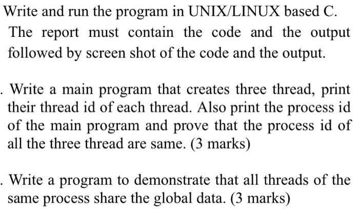 I want the code just for the second question Write and run