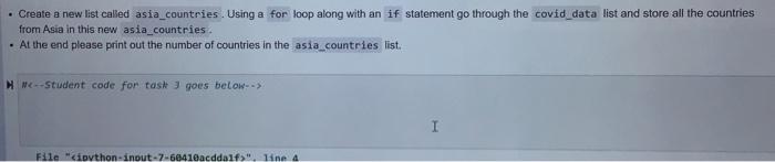 txt_reader: covid_data.append(row) ow many items are in the covid_data list? will add