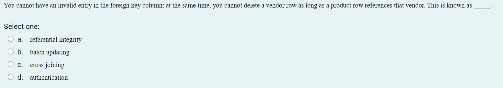 b. serializability c. shrinking d. granularity A(n) lock exists when concurrent transactions