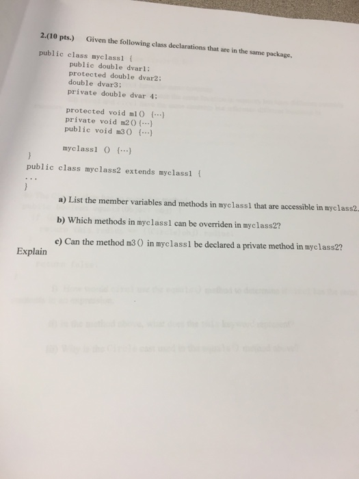 Geometricobject ( private String color "white"i private boolean filled; private java.util.Date dateCreated: