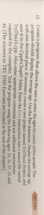  Introduction to programming with c++ 8th edition Create a program that