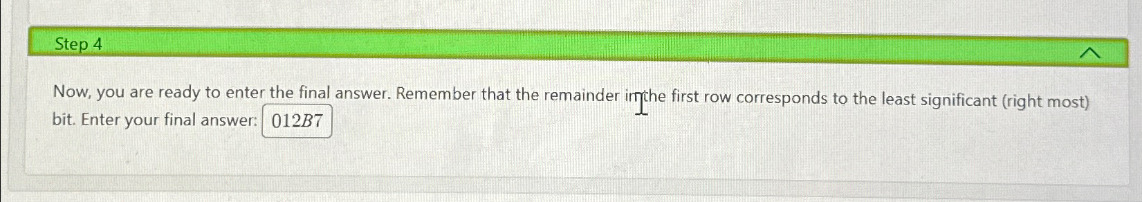  Given a decimal number n, we can convert it to Hexadecimal