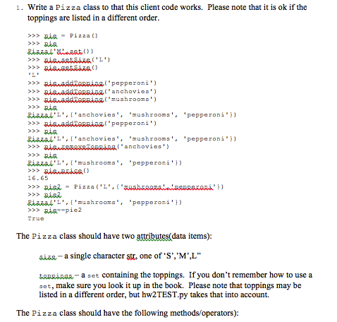 Needed in Python 3 please. No advanced code. (Part 1) - (Part