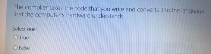 mark) UTAS Nizwa Engineering Department The compiler takes the code that you