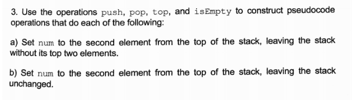  1. Write as the Psuedocode please. 2. Programming Language: JAVA 3.