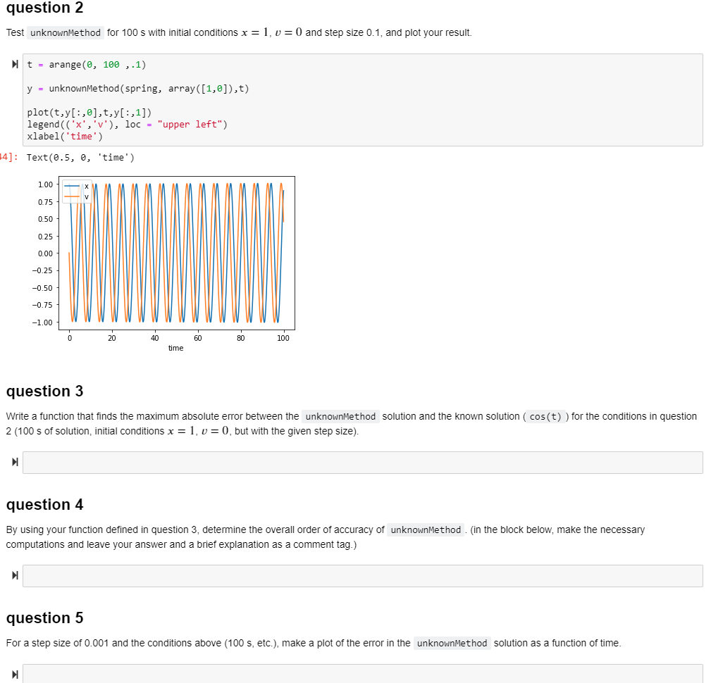 first two done correctly, but I need help on the second three!