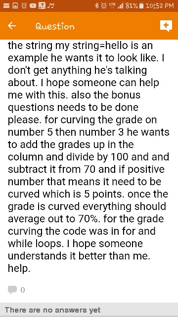 order to be able to curve a column of grades You will