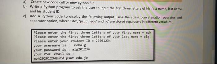 Write a Python program to ask the user to input the x,