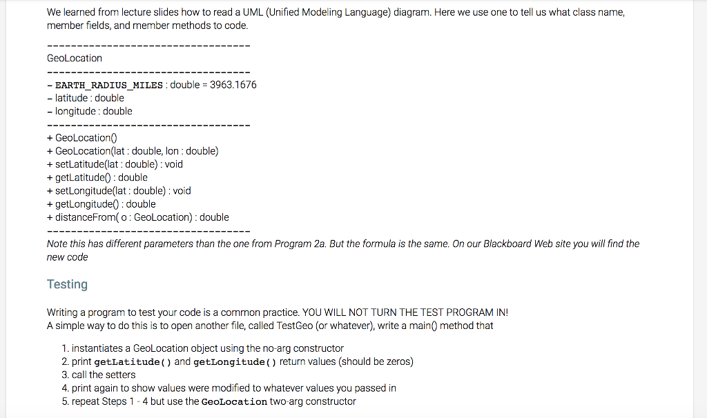 Need help in JAVA We learned from lecture slides how to read