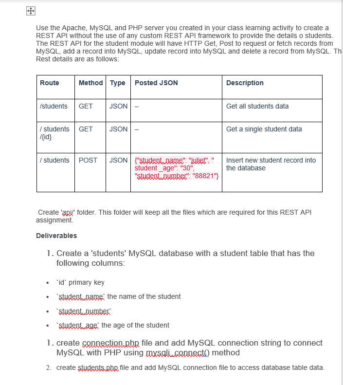  Connect to the database use $_SERVER method to access action information