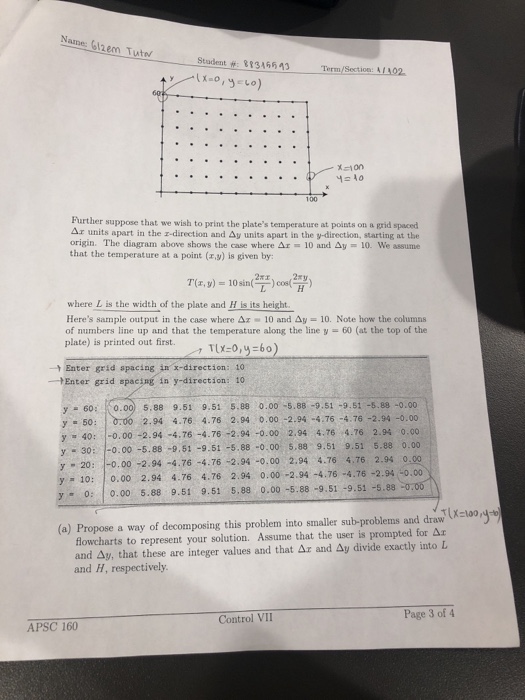  Can you help me with writing the code, part d? Name: