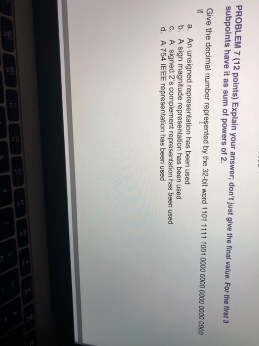 show all the work; be detailed in your solution, don'tjust give the