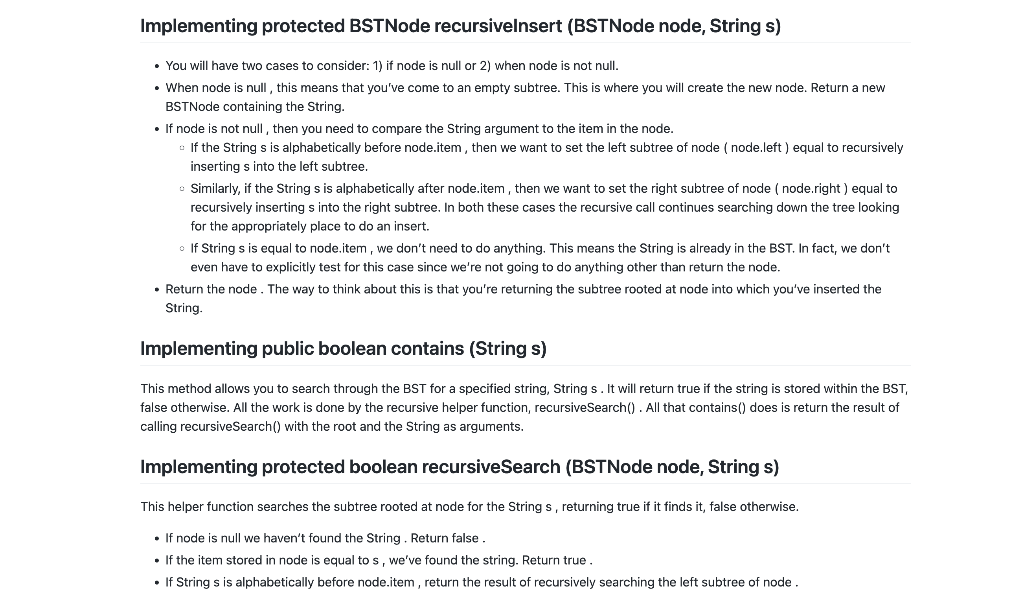 words ( Strings ), which you will insert, as well as delete,