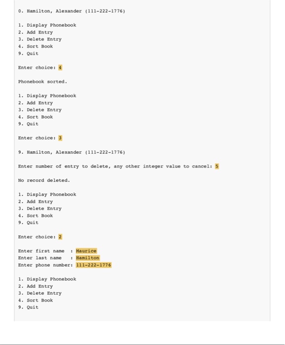 in a 10x3 array of String s, with the first column storing