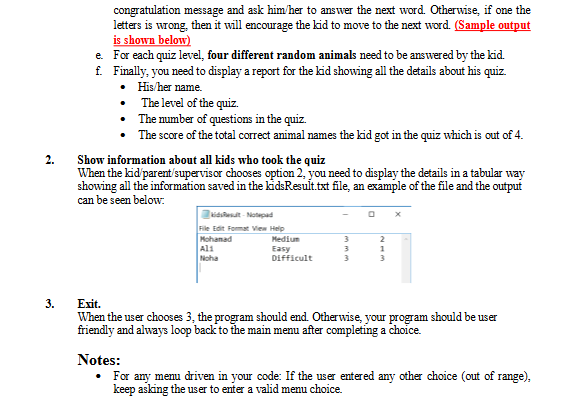 system that introduces the child to the amazing animals of the world