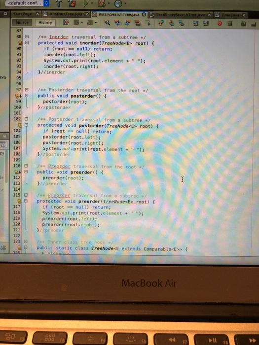 y// return 1 else// note the recirsive call! return getNumberOfLeaves( rootleft). getNumberofLeaves