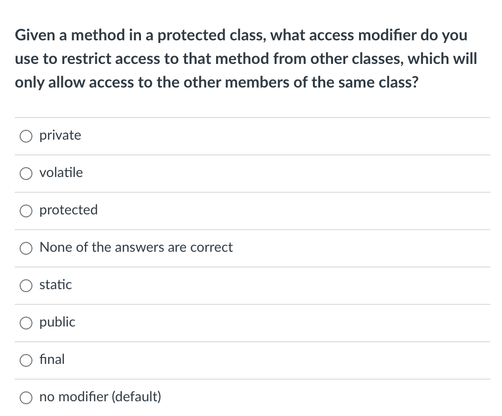 are writing, however you do not want a class in a different