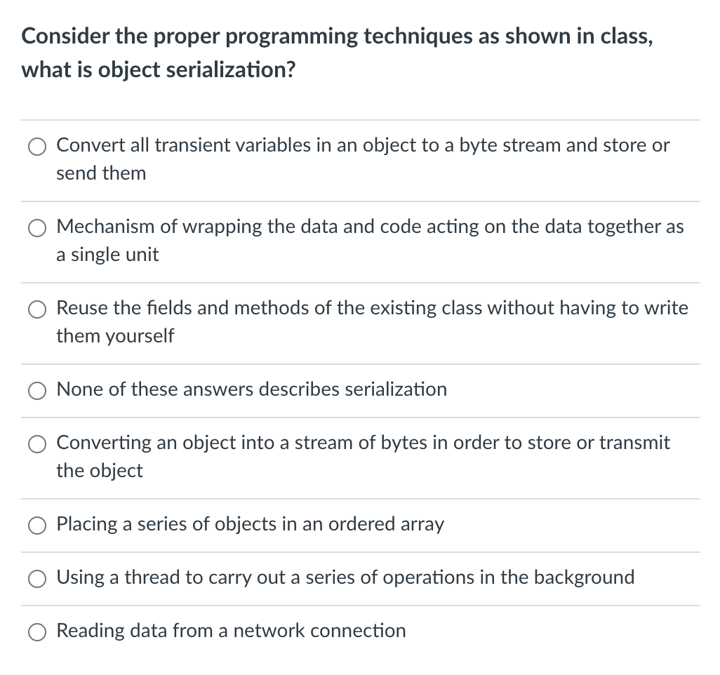 package to access it, then which access modifier would you use on
