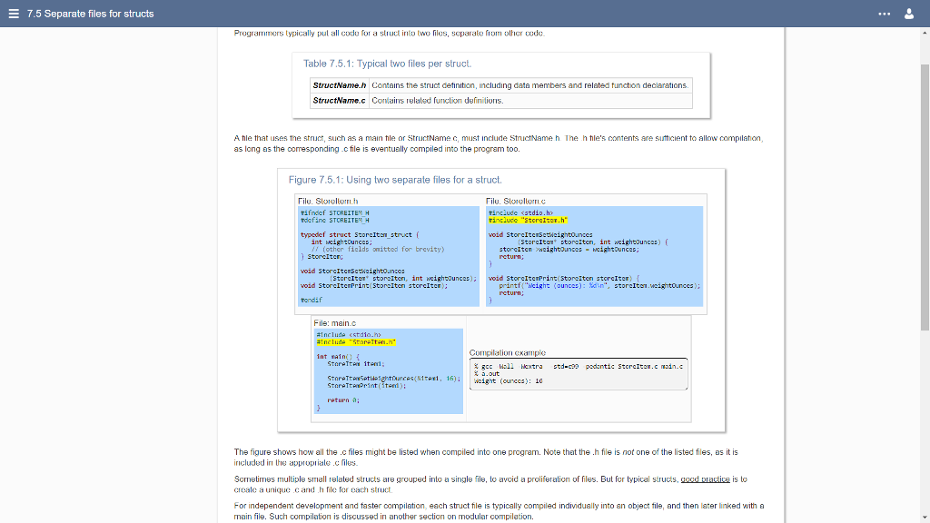 structures that contain members for student names, gpa, graduation date, major, and