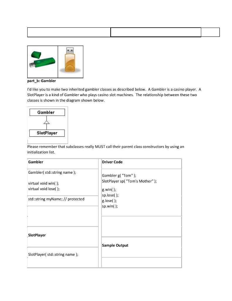 solution folder and submit just the .cpp and h files you created