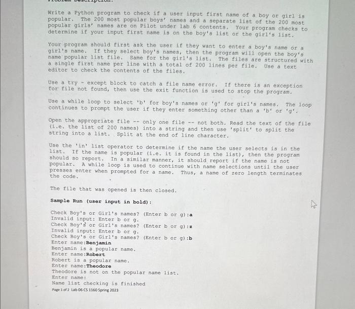  Write a Python program to check if a user input tirst