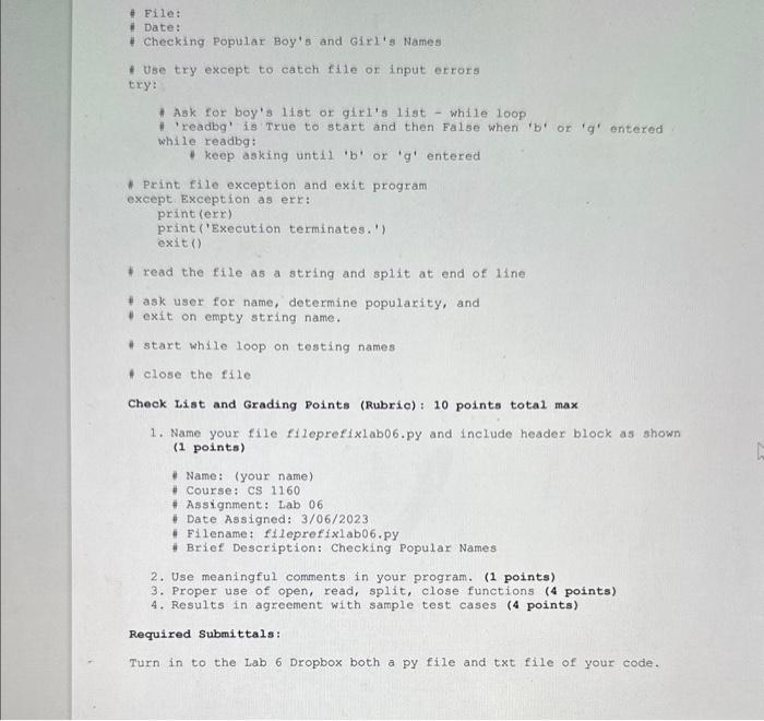 name of a boy or girl is popular. The 200 most popular