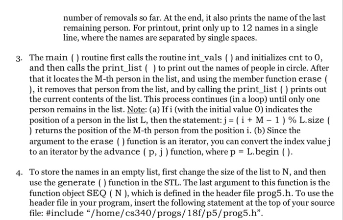 group of people of size N are standing in a circle waiting