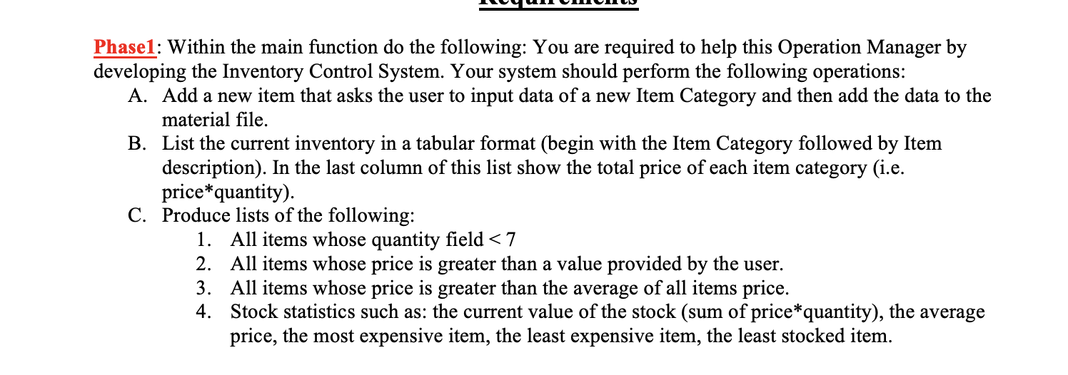 how to write this program using python: Problem Description:The Operation Manager of