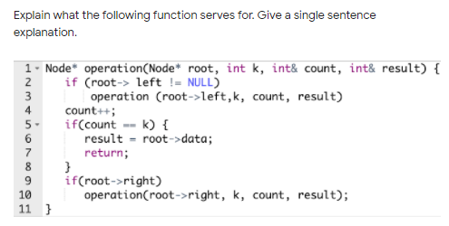 Explain what the following function serves for. Give a single sentence