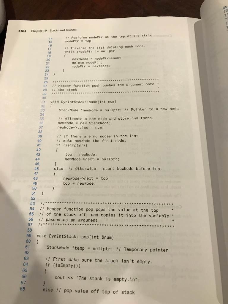 19-2 in your textbook, MathStack. This is a static stack, meaning that